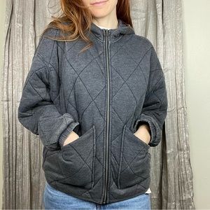 EUC Wild Fable Oversized Quilted Jacket XS